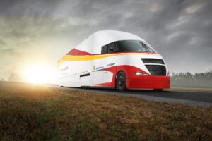 Le Starship de Shell et AirFlowTruck Company