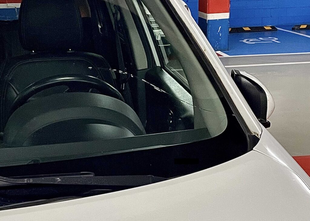 Les différents types de dommages au pare-brise